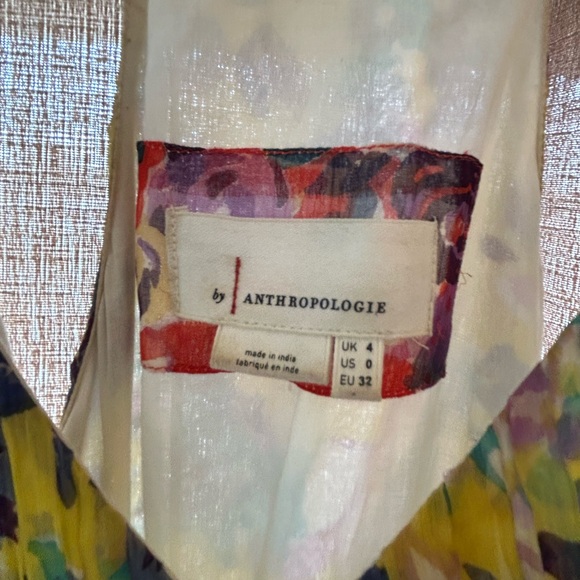 Anthropologie Malibu Floral Maxi Dress Size 0 retails $220 - Picture 11 of 16